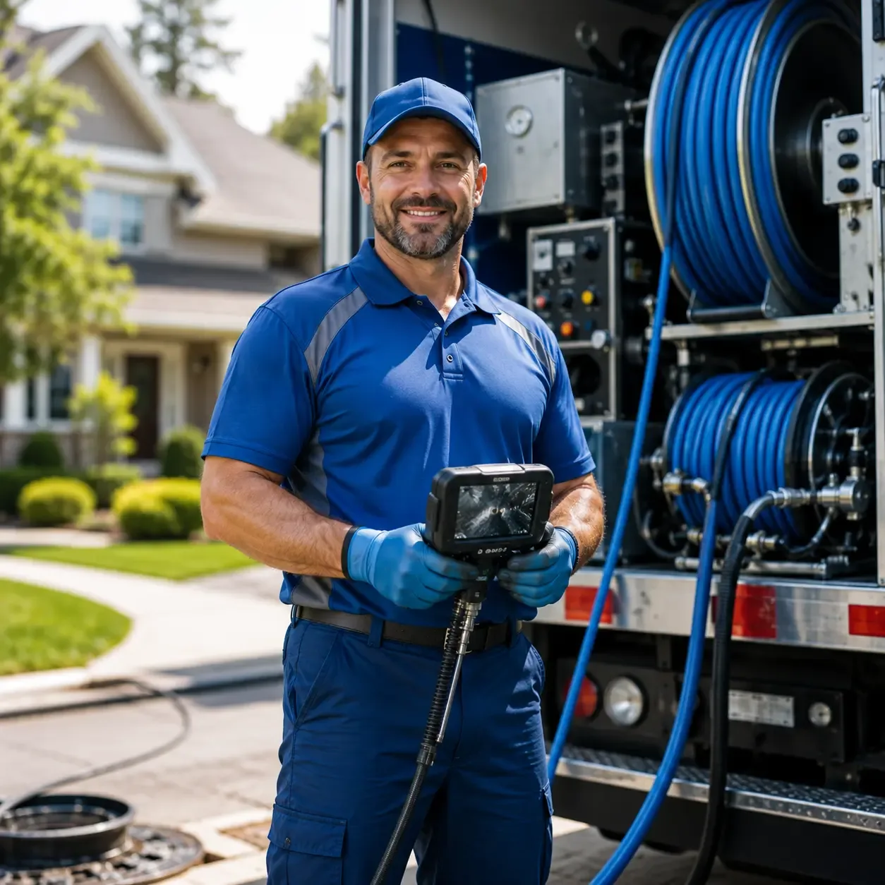 Local outdoor drain cleaning specialists in Dante, SD